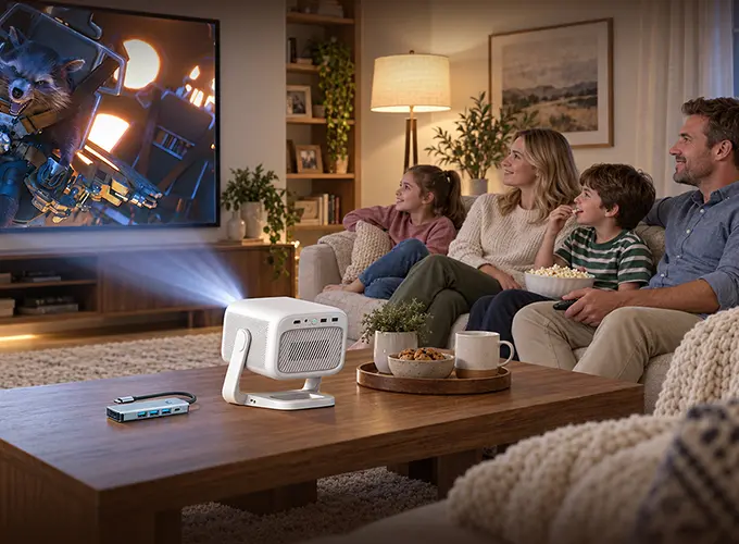 BYINTEK home entertainment projector solution